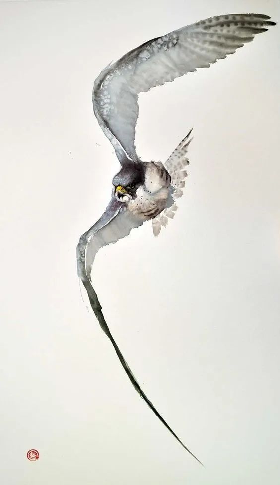 东方美学的中国画神韵,东方水墨画