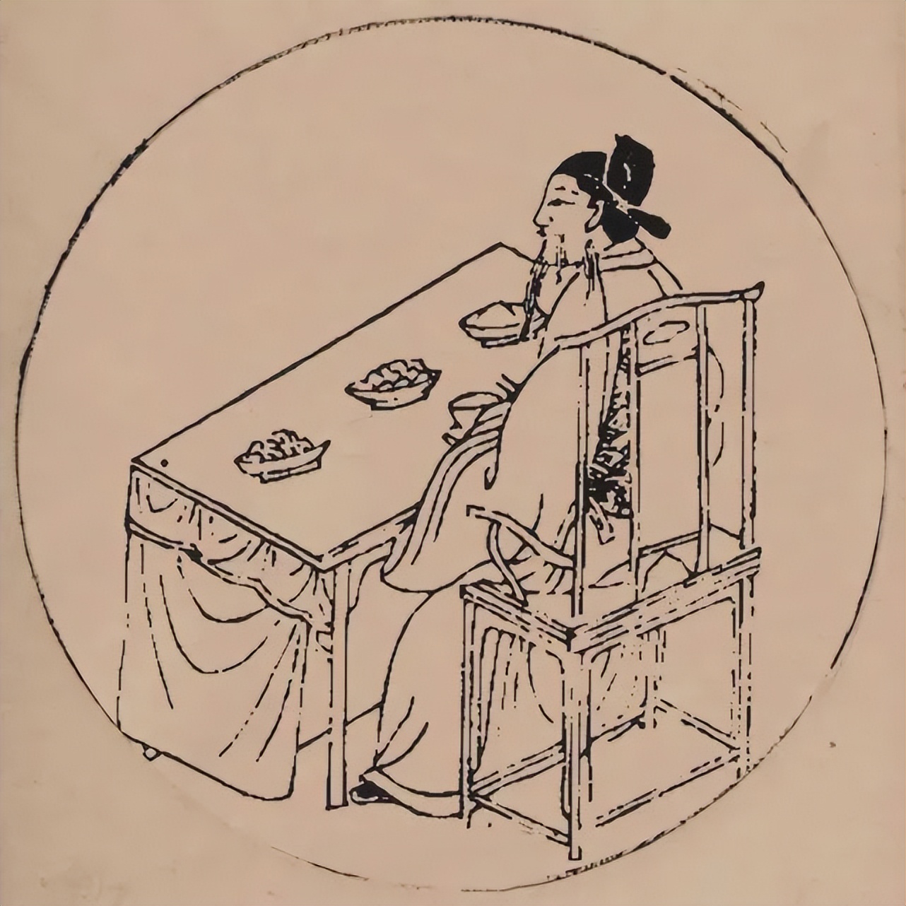 新中式无扶手椅,实木宽扶手椅