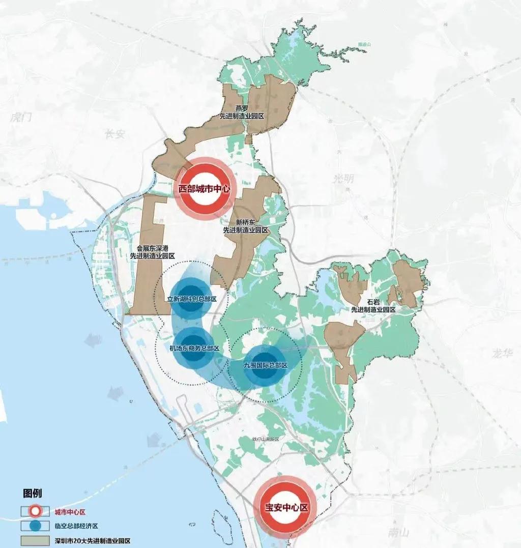 宝安打造海滨城市,宝安中心区发展规划