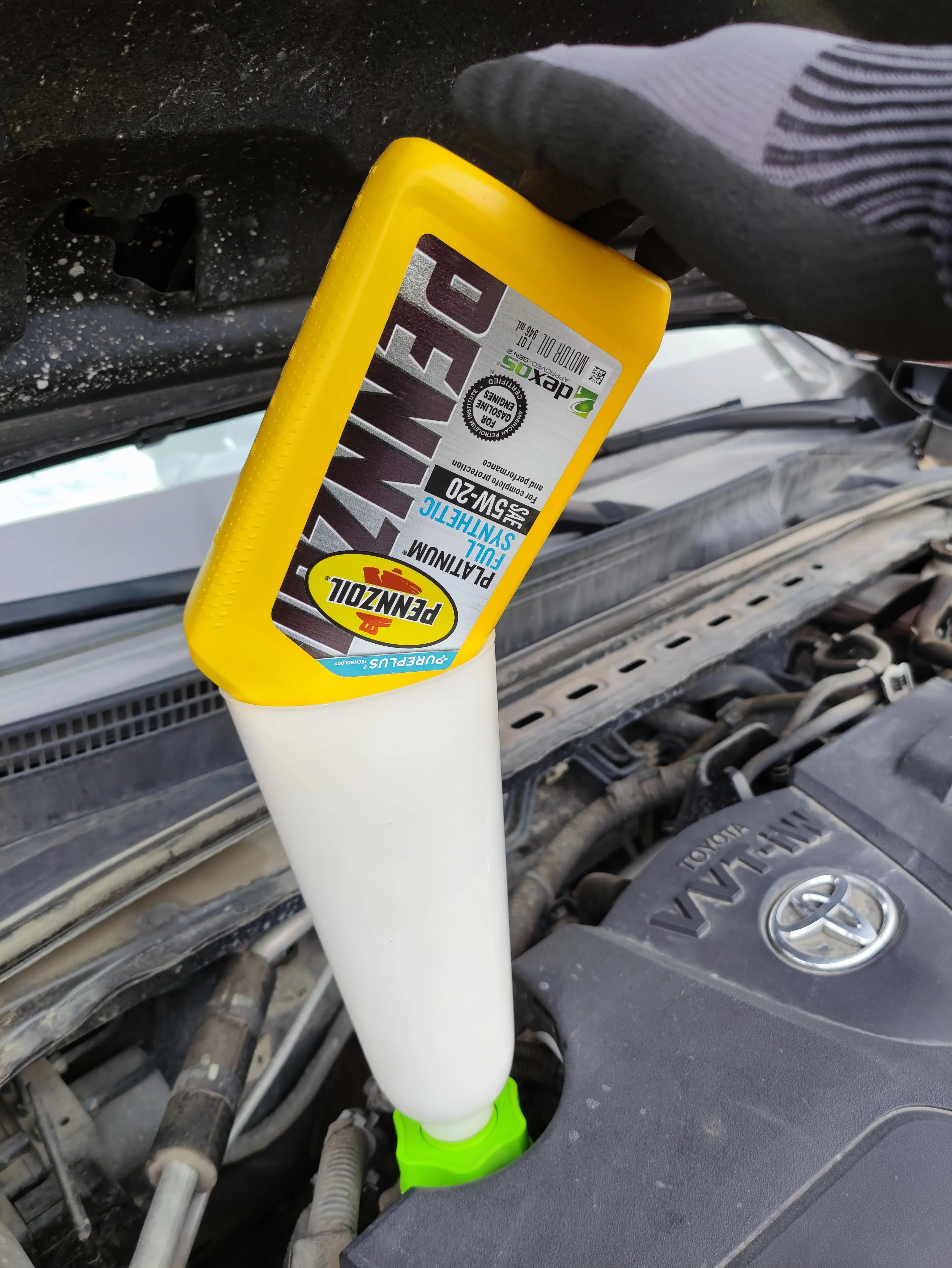 七代凯美瑞自己动手换机油,凯美瑞八代用什么机油