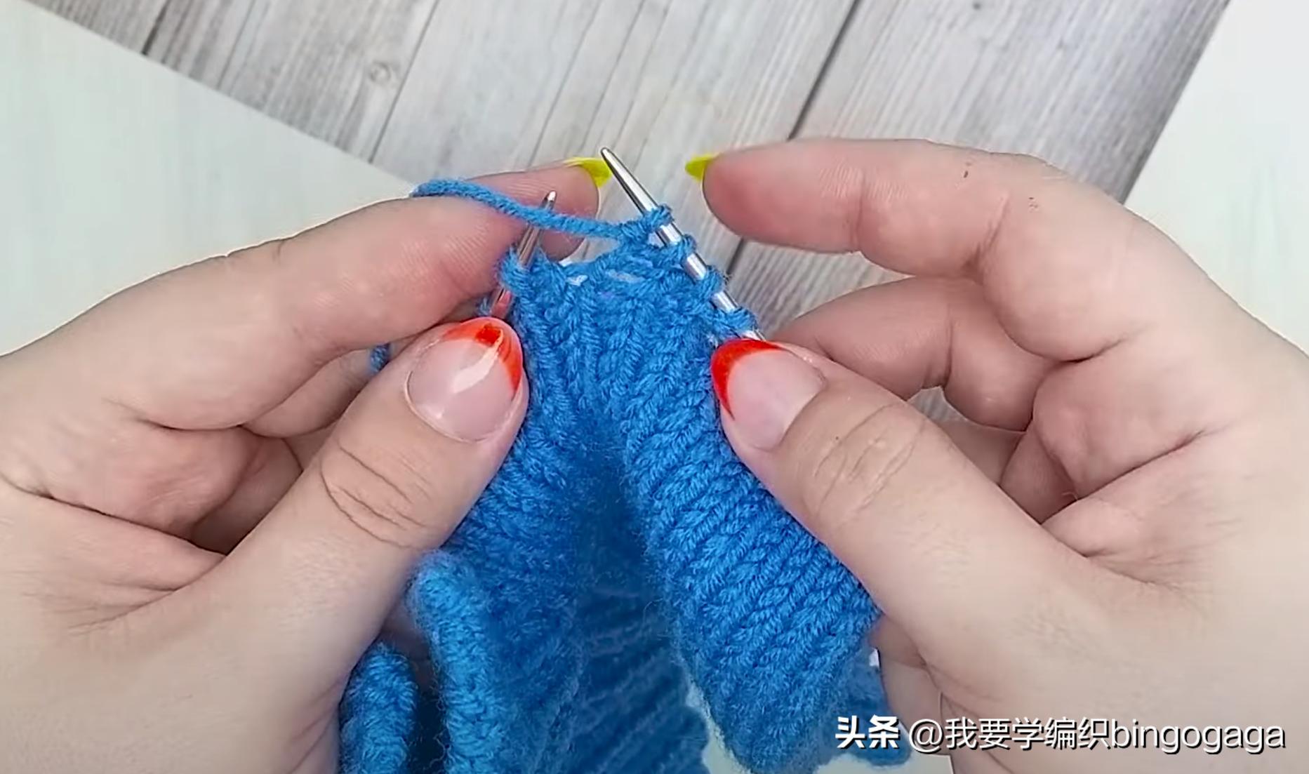 一片式织鞋教程全过程,一片式鞋面的织法