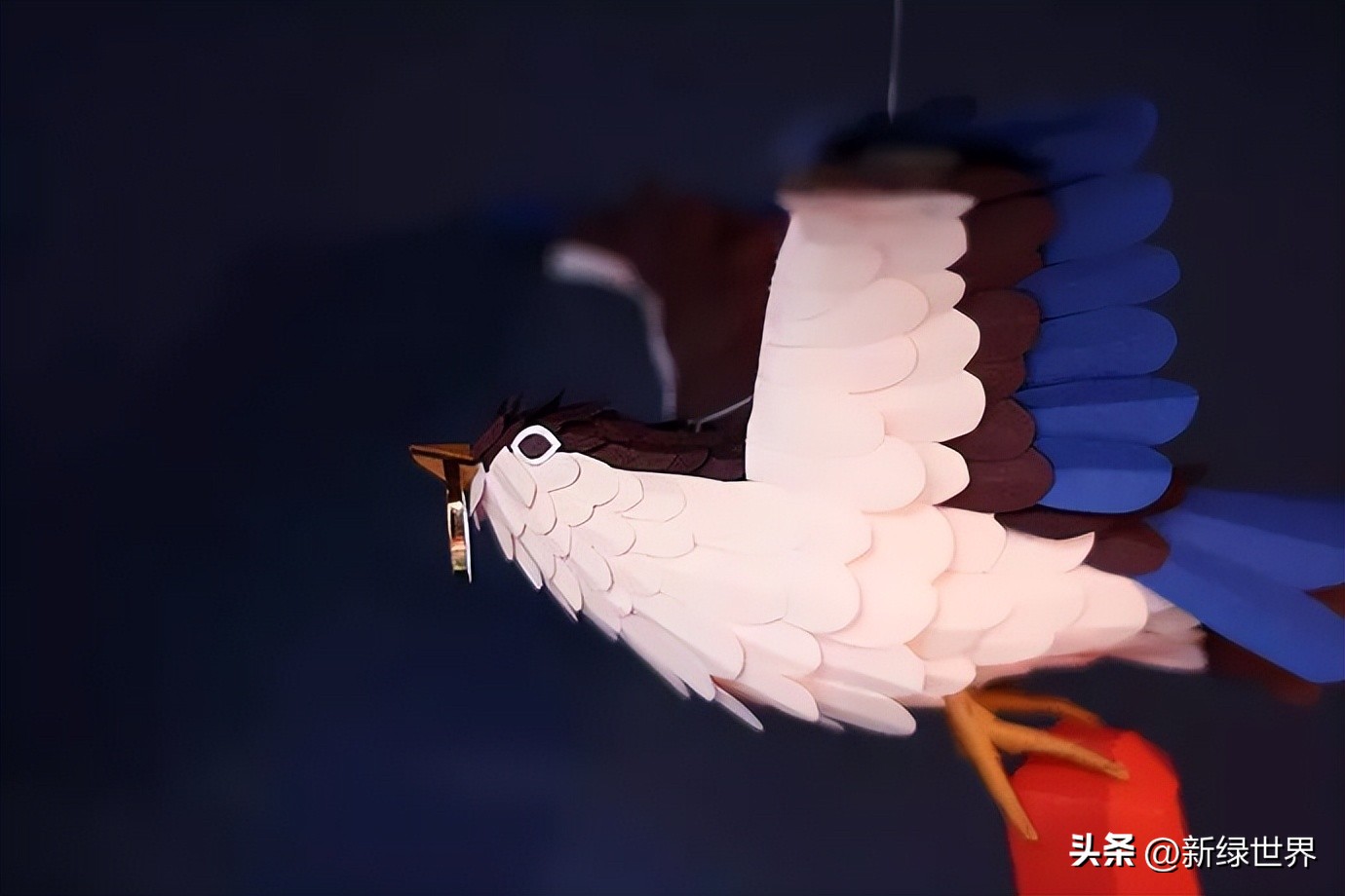 纸艺作品绘画,千变万化的纸艺术作品