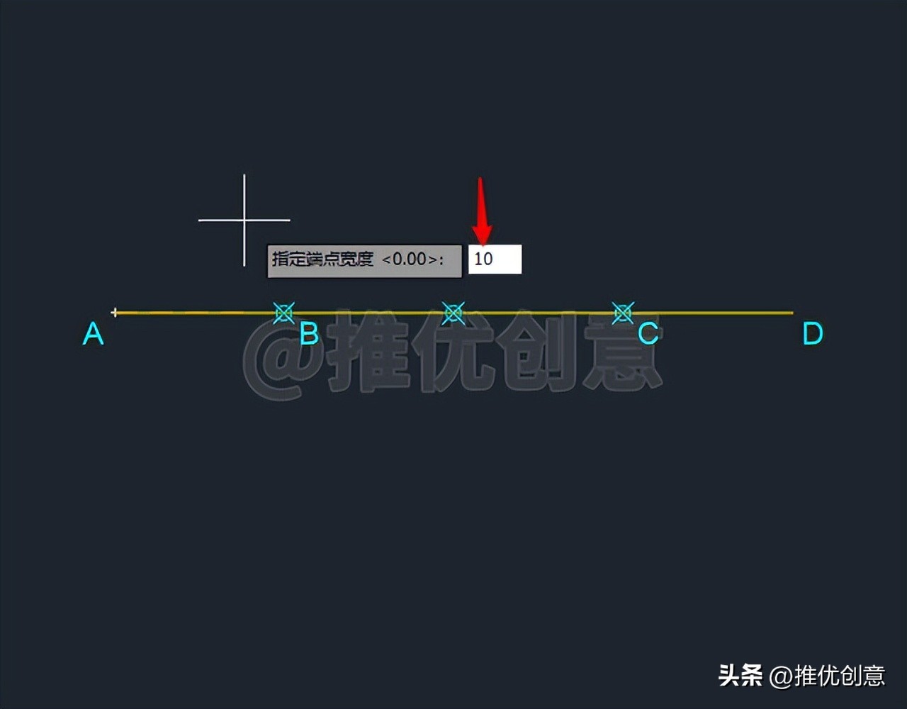 cad绘图多段线圆弧的画法,cad圆弧渐开线的简易画法