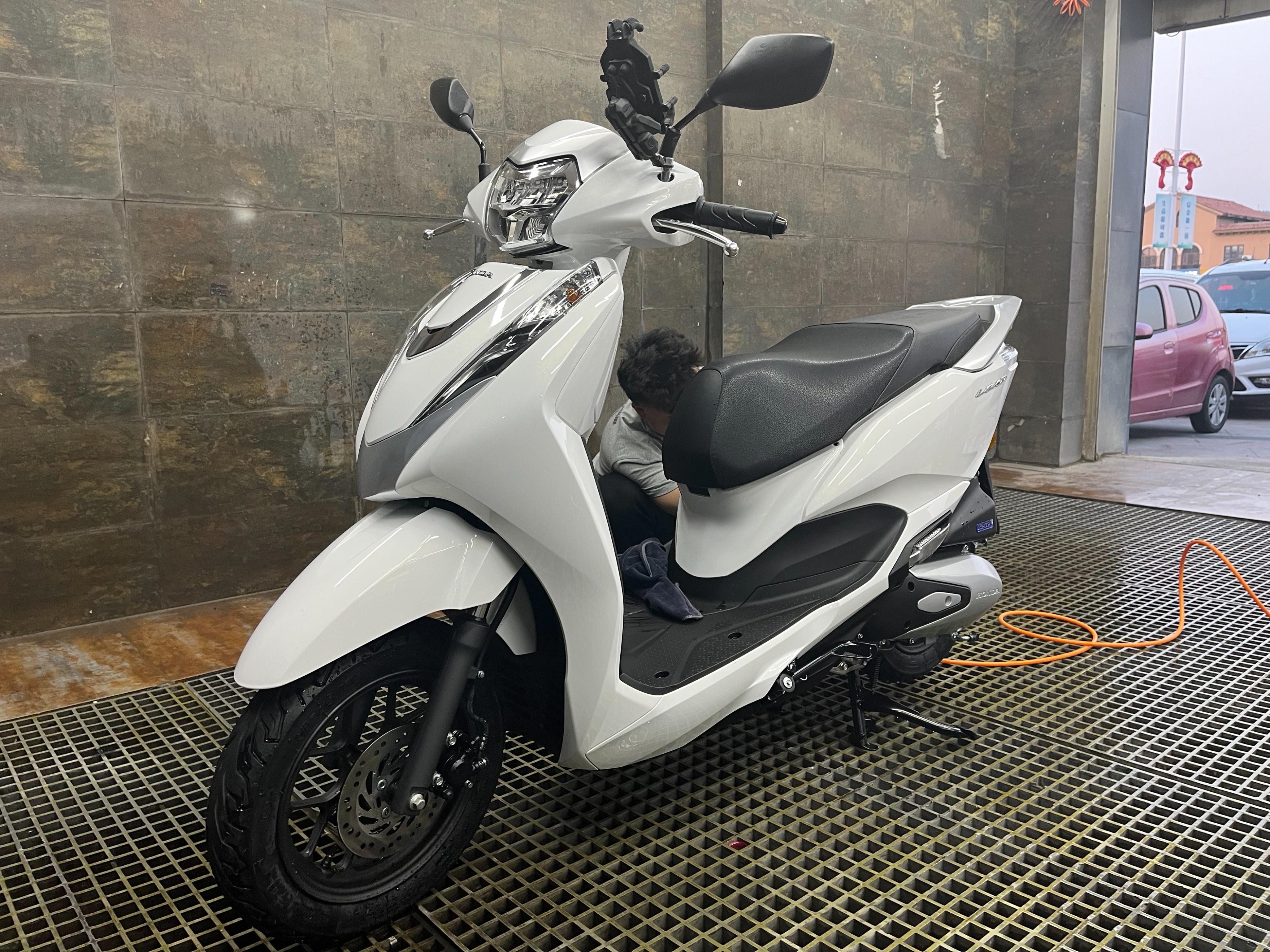 lead125最新实车油耗测试消息,lead125车友骑行反馈