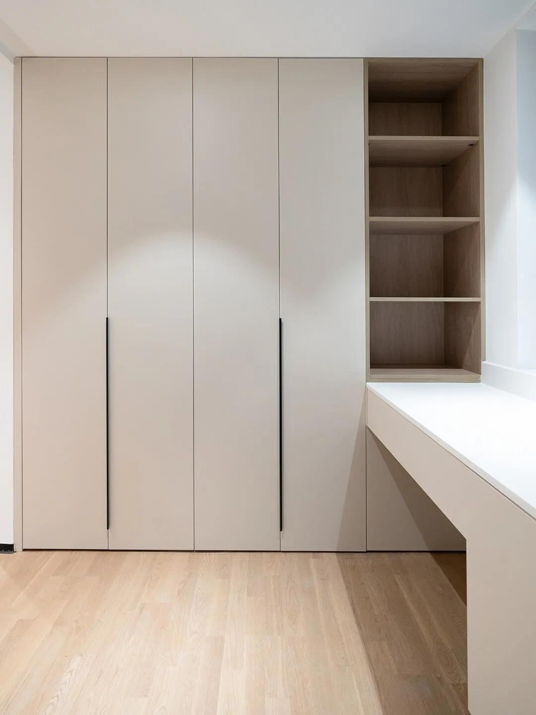 高光衣柜柜门款式大全,30款轻奢风格衣柜