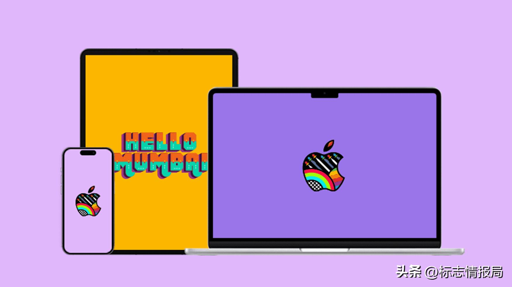 苹果applestorelogo演变史,苹果全球第一家applestore