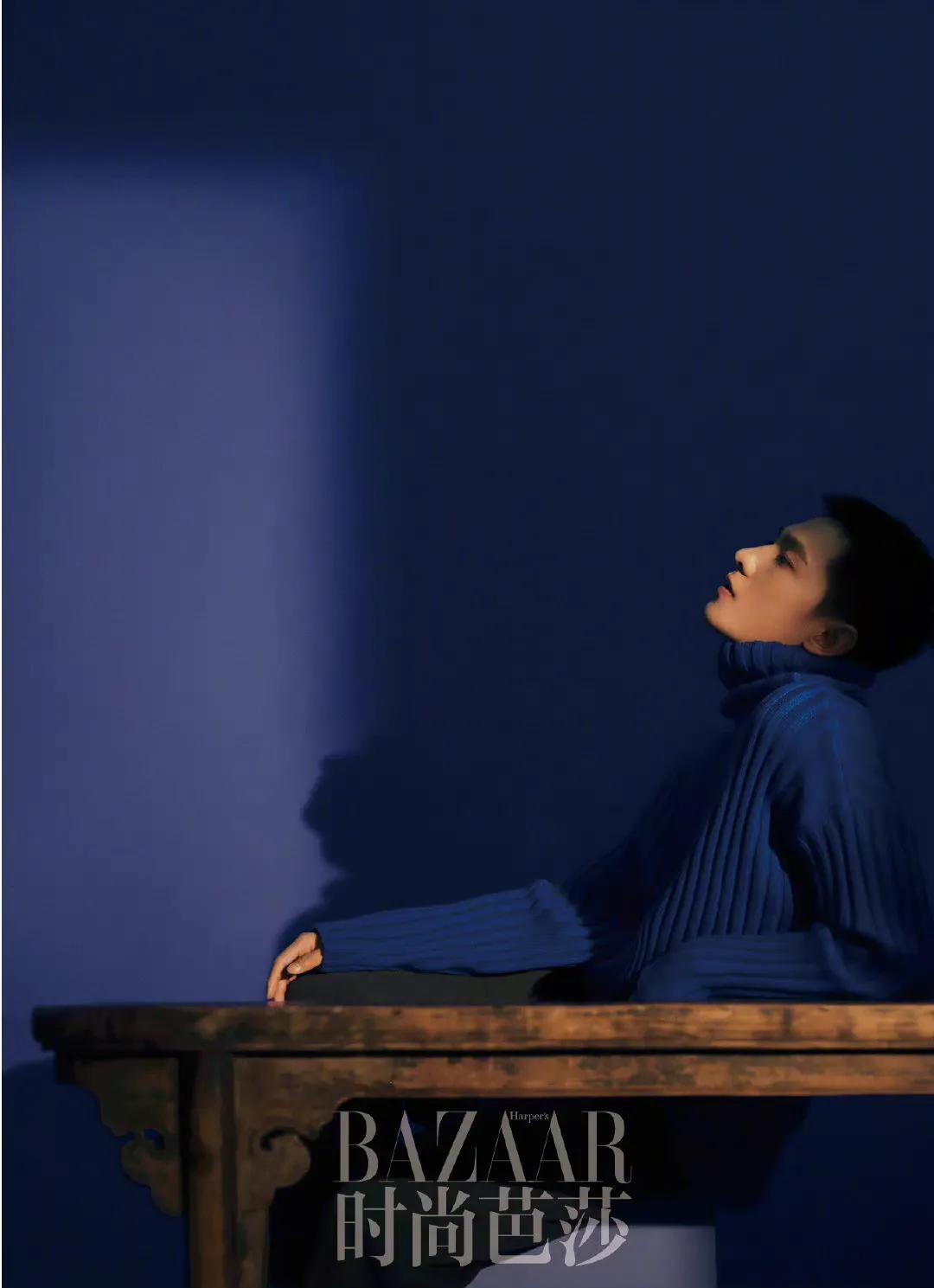 时尚芭莎肖战和谁拍过,时尚芭莎肖战年度盛典照片