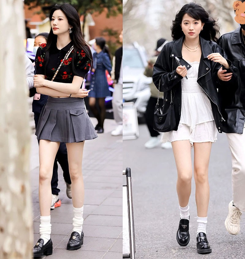 上海被街拍,上海街拍过马路