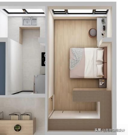 h户型两居改三居的最佳方法,小两居改三居