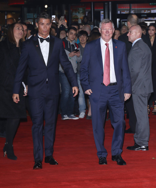 弗格森退役仪式,弗格森天下足球谢幕