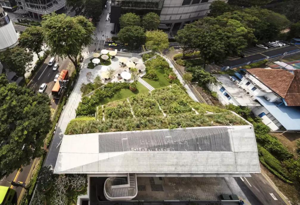 公园商业中心设计,公园创意商业街区空间设计