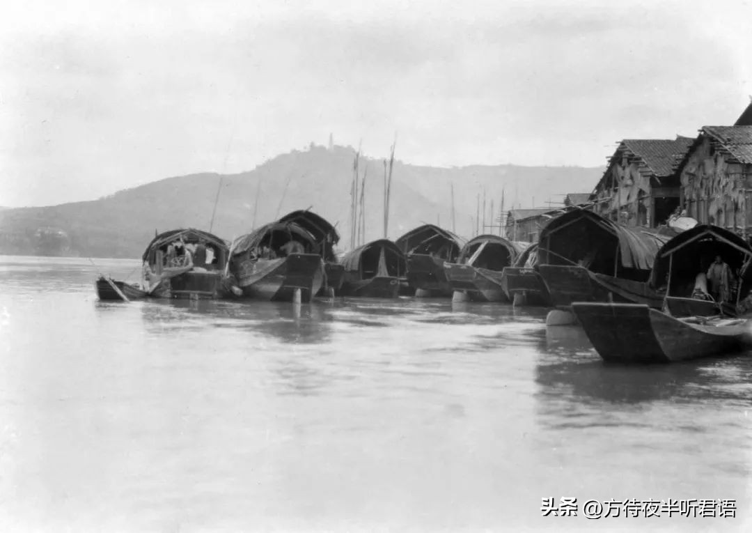 30年前的三峡和30年后三峡,珍贵老照片1925年的三峡你见过吗