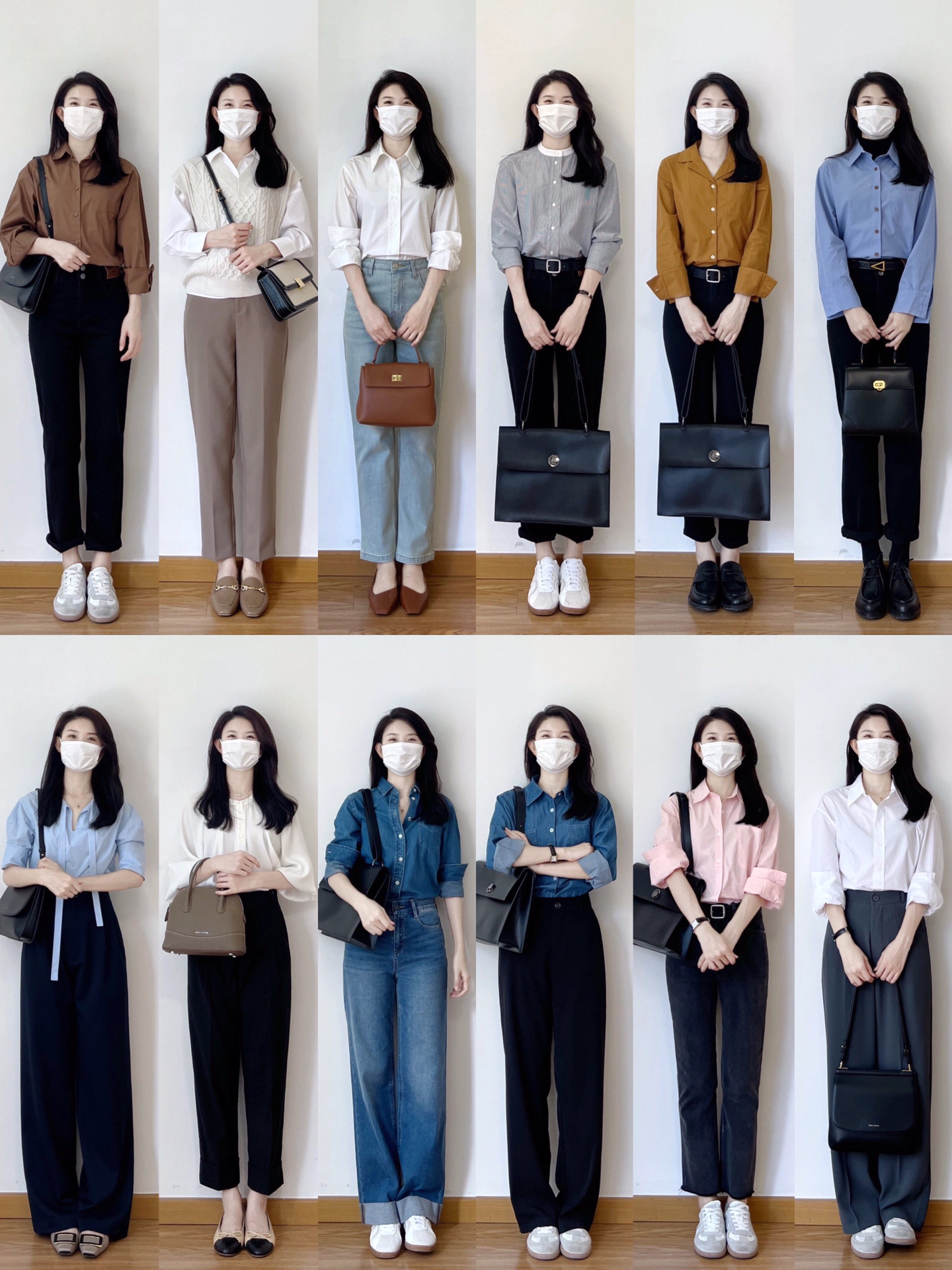 120套夏装大合集来喽！休闲职业全都有，还没找好模板赶快码住