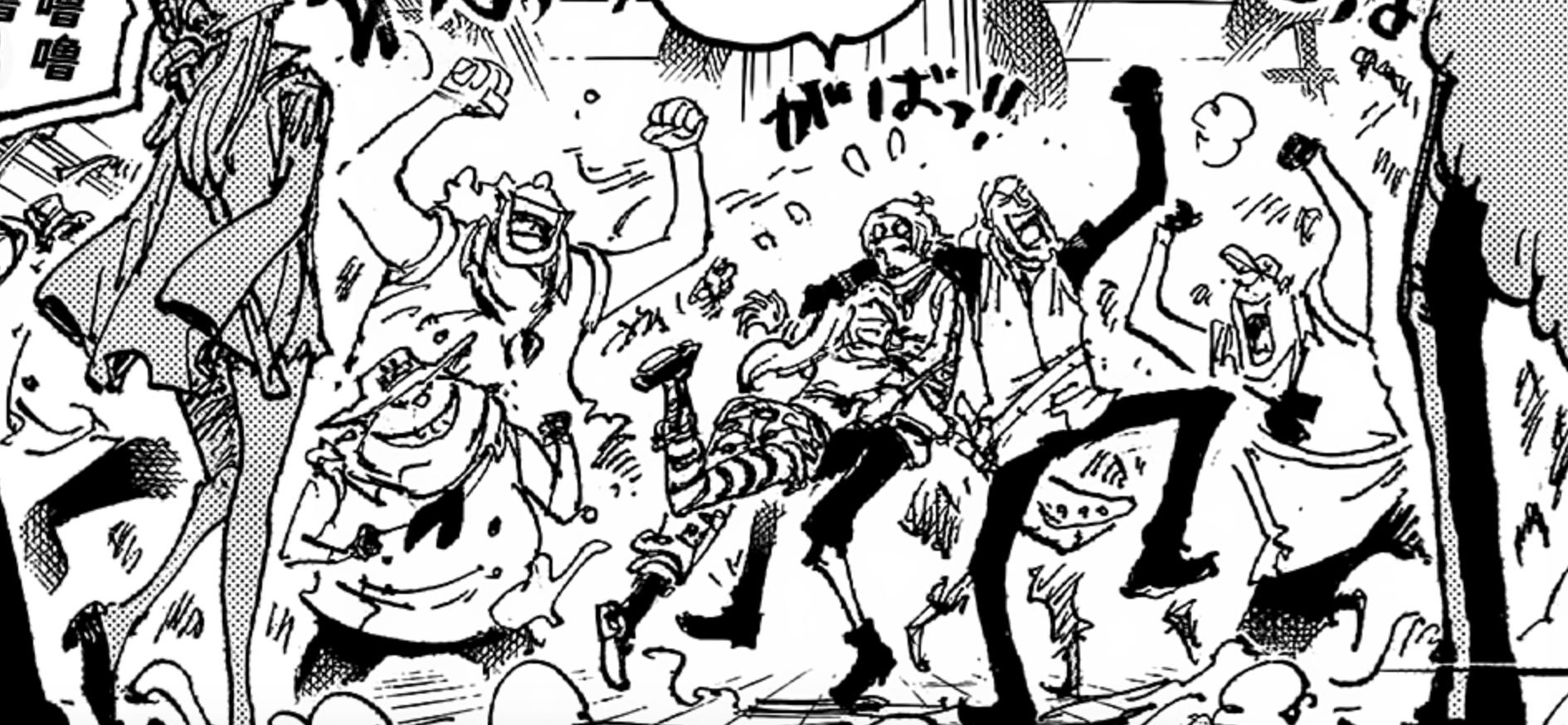 海贼王1088话卡普谢幕,海贼王1087话卡普战败