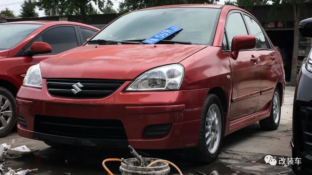 人生的第一辆改装车—铃木利亚纳，5000买车、7000改装