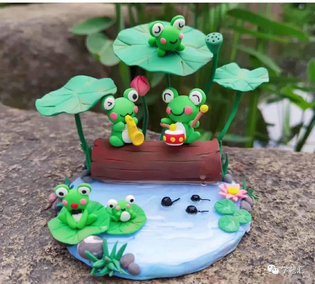 粘土手工让人想不到的超级作品,粘土手工100种简单合集