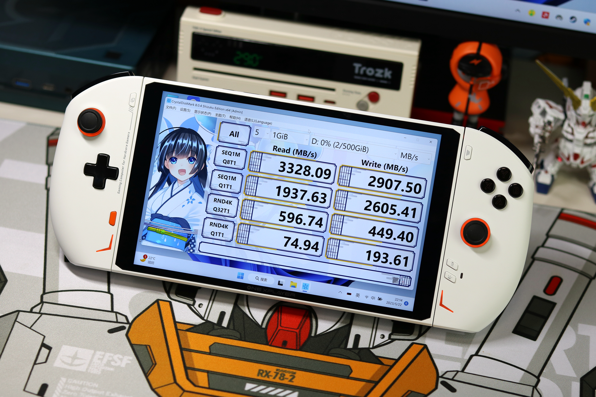 跑分100万的壹号掌机2代，搭载AMD6800U处理器，能玩哪些3A游戏？