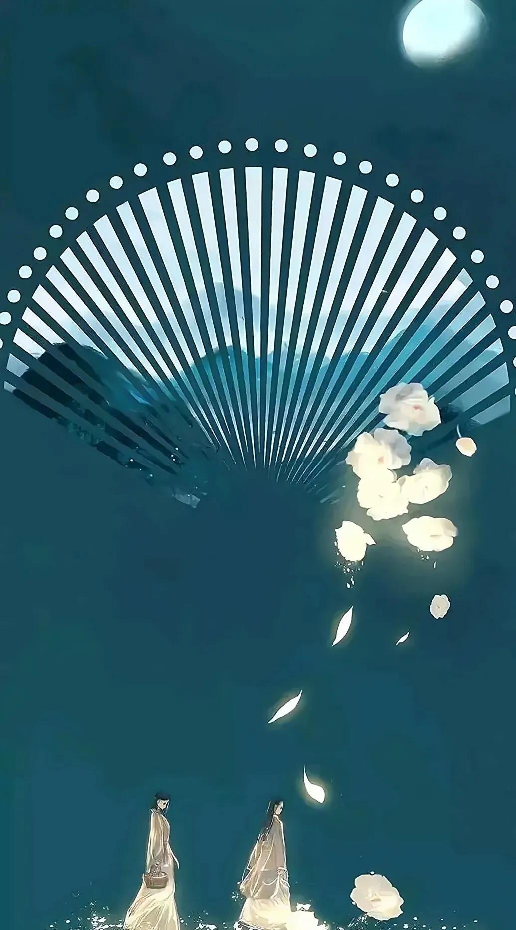 古风意境图素描,古风意境图片唯美大图高清