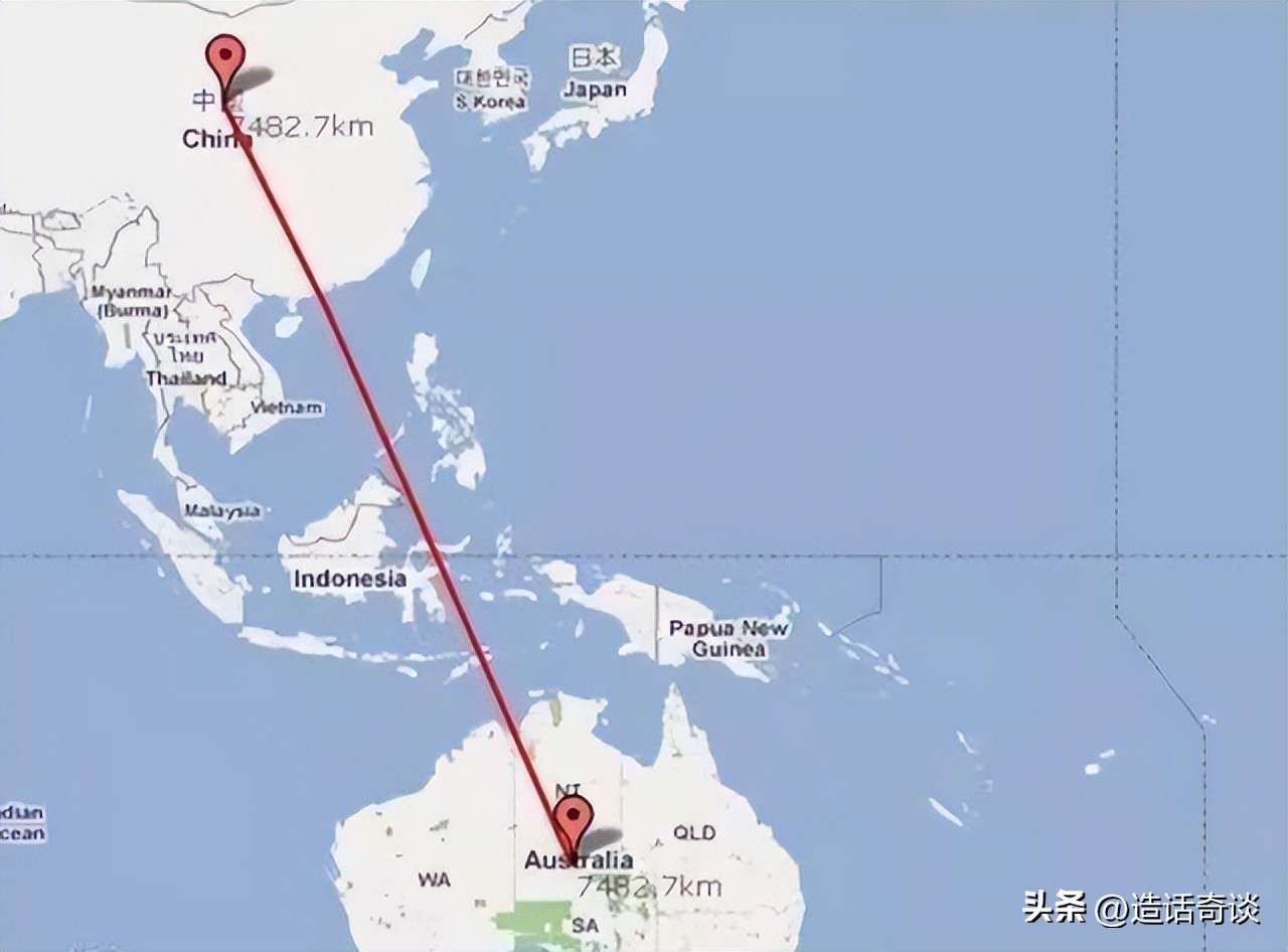 澳洲离东南亚多少公里近,澳洲为什么比东南亚发达