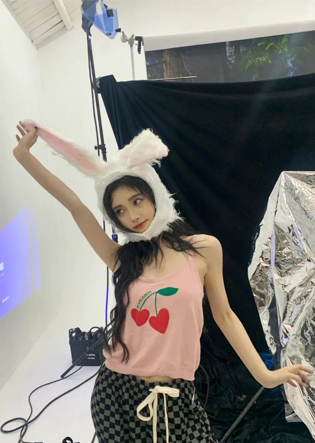 第一只兔子鞠婧祎,鞠婧祎小兔子可爱视频