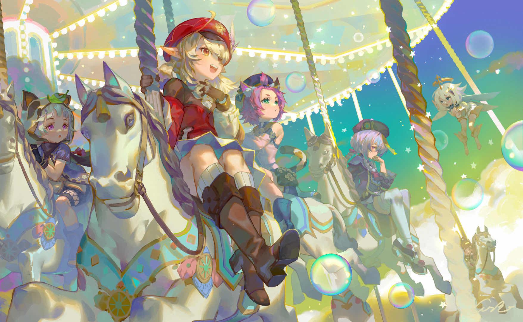 魅力这么大？可莉成各大高校招生广告，985211还要互抢生意