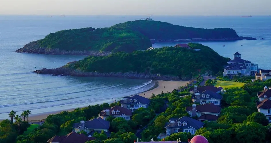 舟山沙雕故乡朱家尖,浙江朱家尖岛