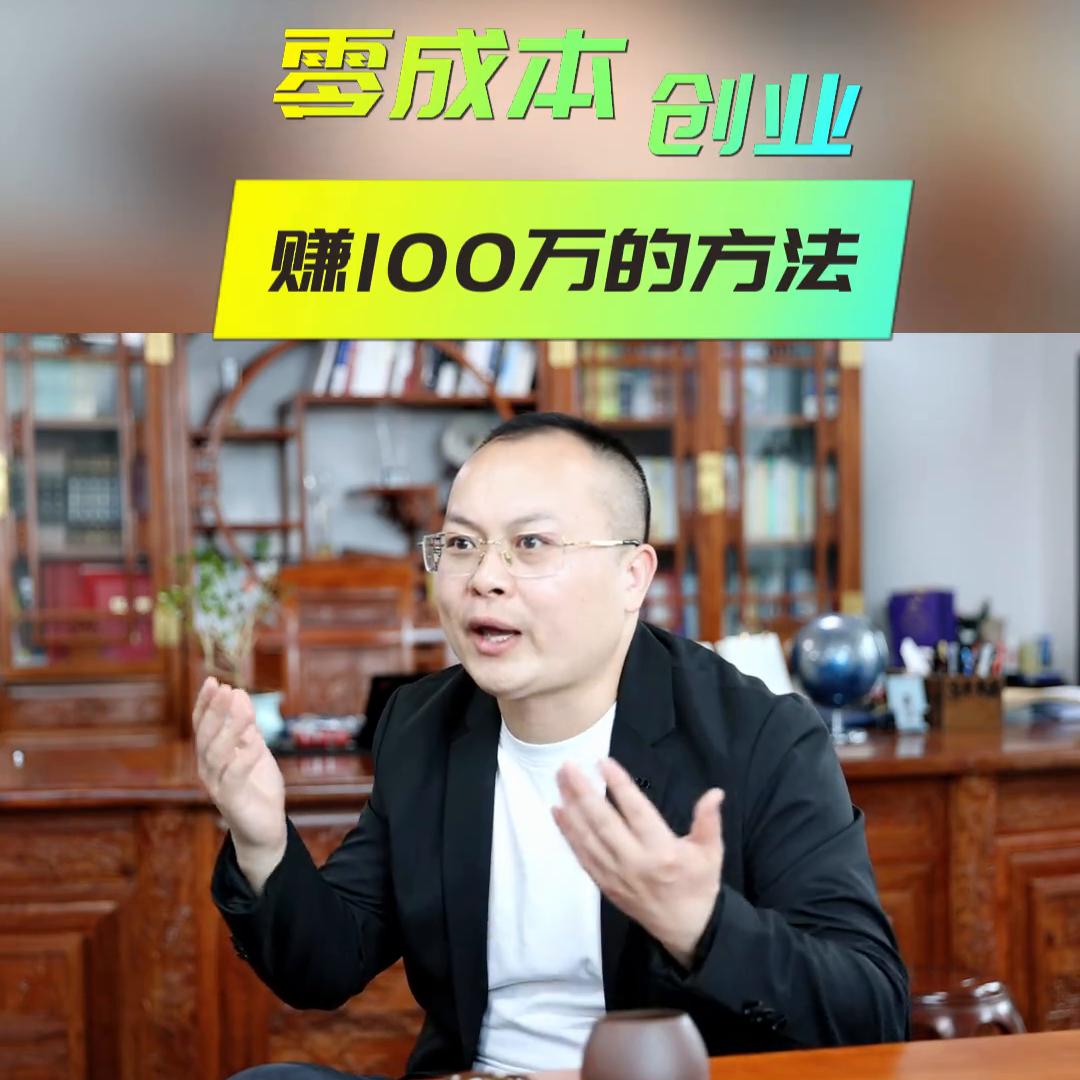 从零创业挑战100天营收100万,零投资100种赚钱方法图片