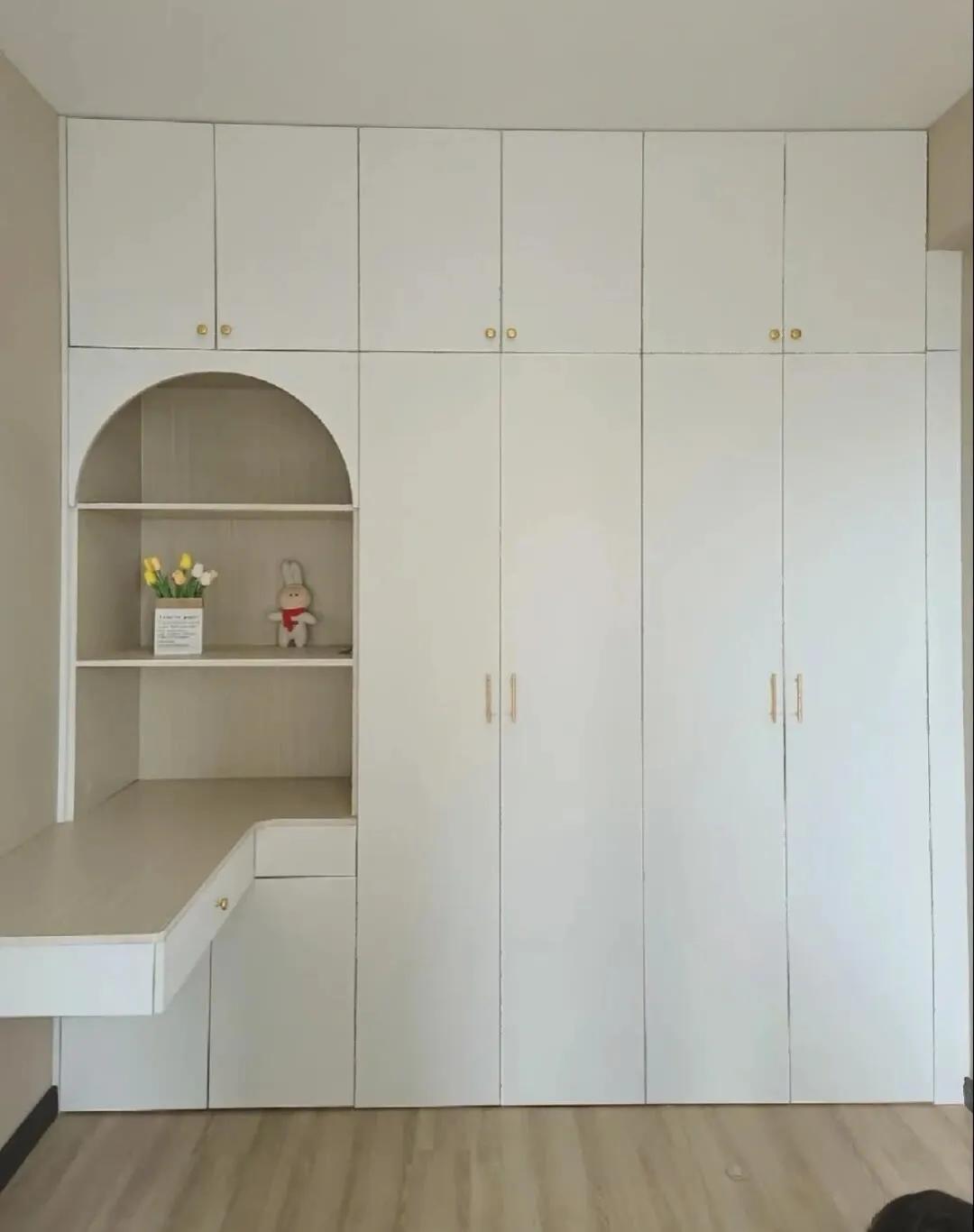 衣柜写字桌一体桌尺寸,衣柜写字桌一体新款