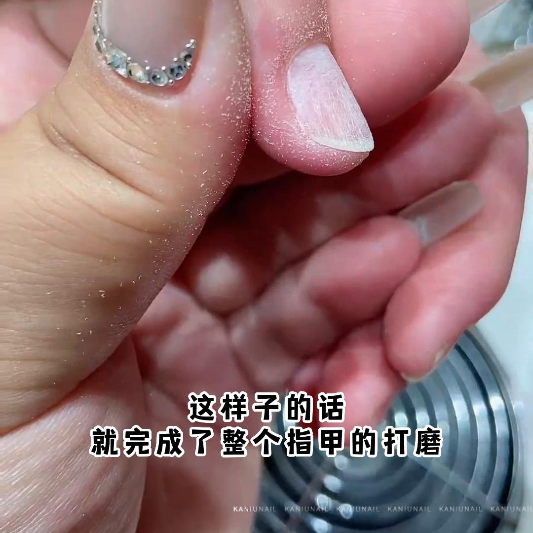 刻磨笔美甲教程,美甲刻磨笔
