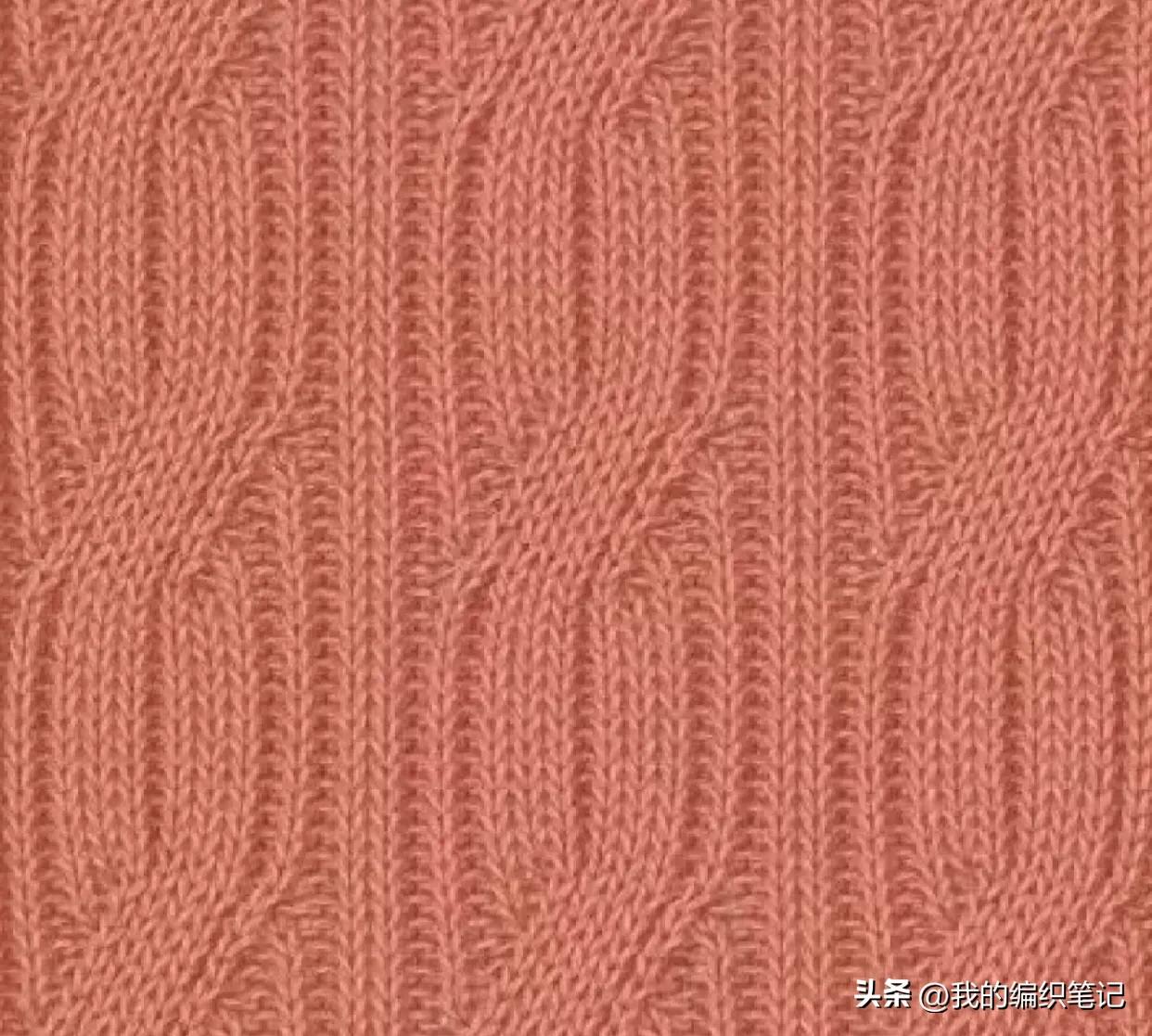 非常实用的棒针编织花样图解图片,编织棒针花样全教程