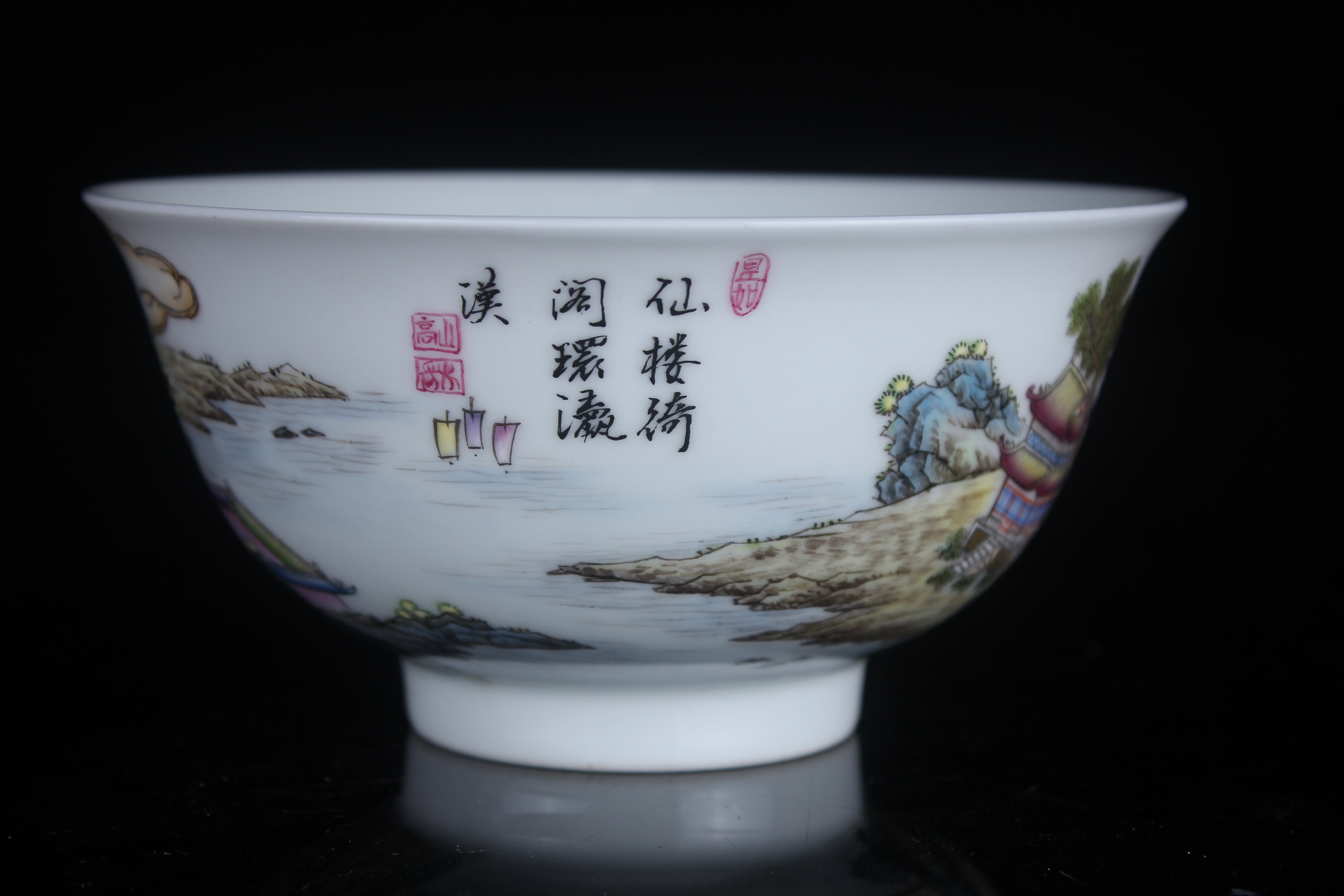 瓷器贴花和手工画区别,瓷器手工跟贴花的区别