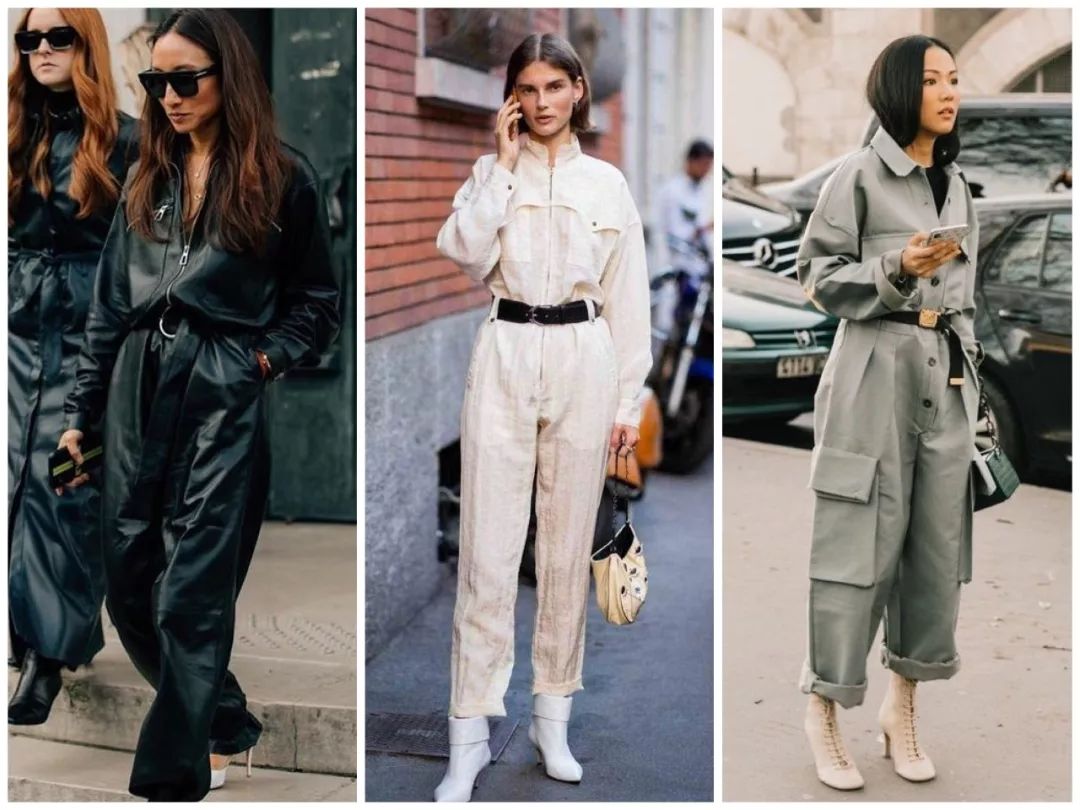 女士最时尚的连体衣服,女生潮款连体衣裤秋冬装搭配