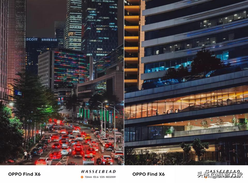 oppofindx6pro和标准版夜拍对比,专业摄影师测评oppofindx6pro
