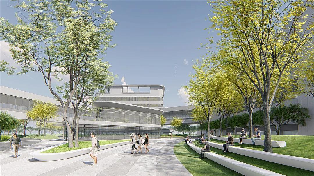 华建集团建筑装饰环境设计,徐州复星医药产业园项目设计院