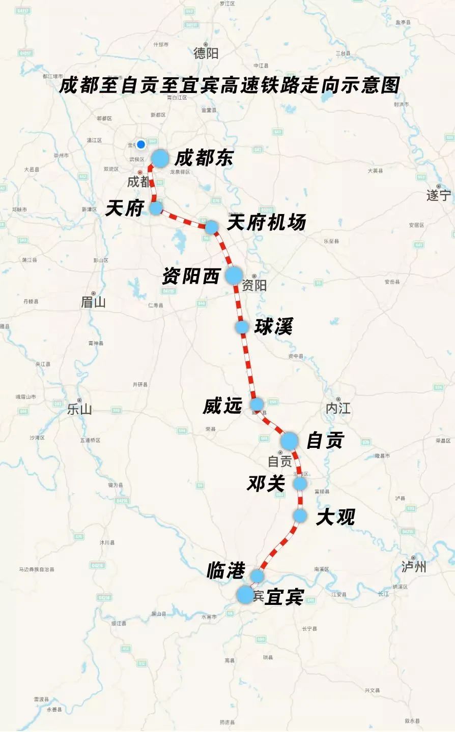 成都计划修建时速350公里高铁,成都有哪些350km的高铁