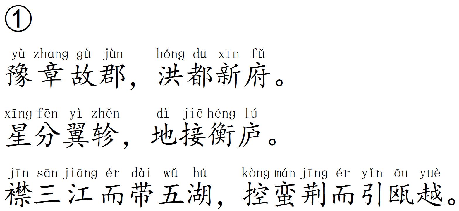 滕王阁序二十个典故30个成语,王勃滕王阁序典故和成语视频讲解
