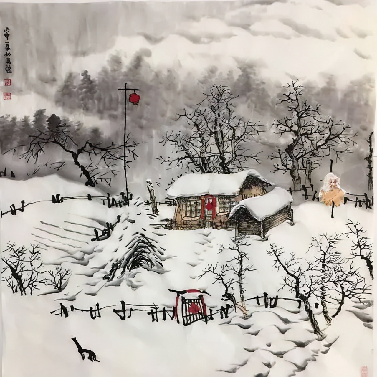 这九句诗词写尽每个人的世事沧桑,关于雪的七绝诗