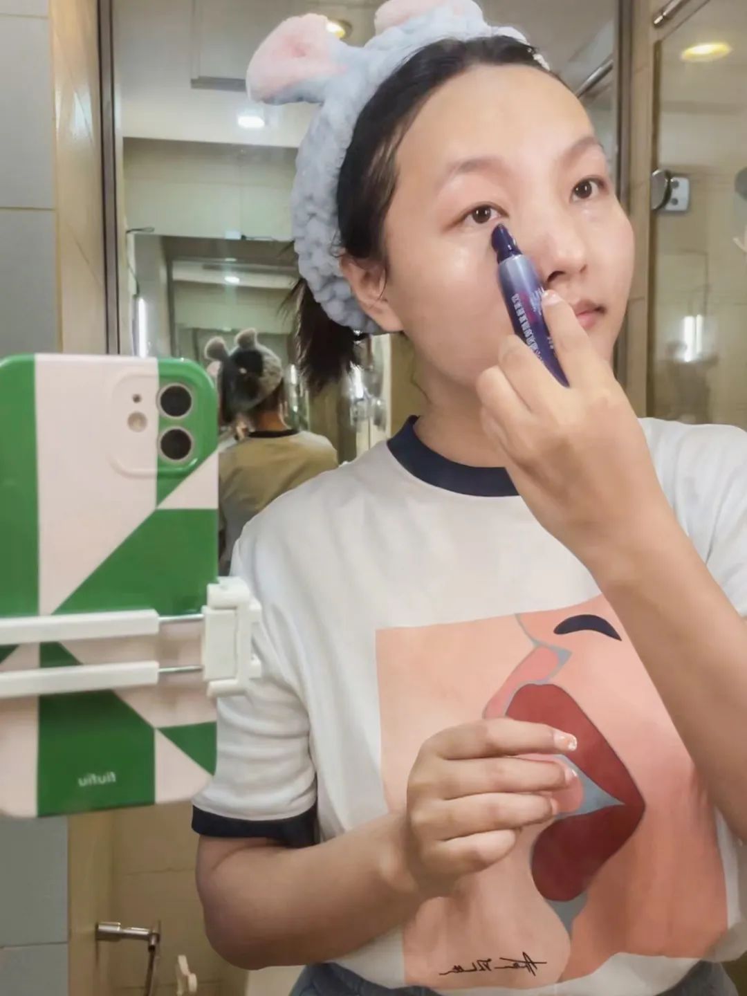 大眼袋下眼睑眼妆教程,原来眼妆才是换头的关键