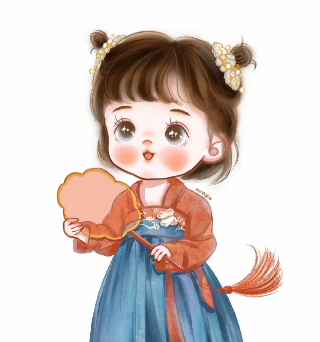 天使头像又可爱又呆萌,好看的头像可爱仙女小孩