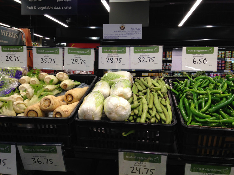 跟我一起去逛逛多哈的超市，想不到最贵的竟然是我们常吃的猪肉