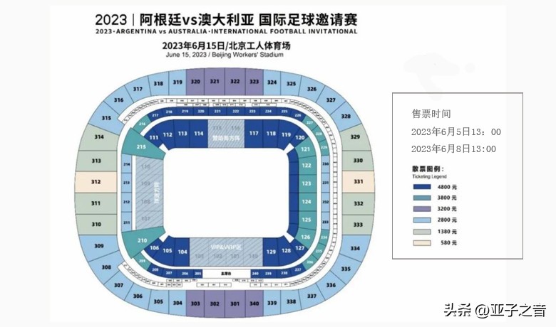 直白割韭菜！阿根廷男足中国“冠军行”确定了日期、对手以及票价