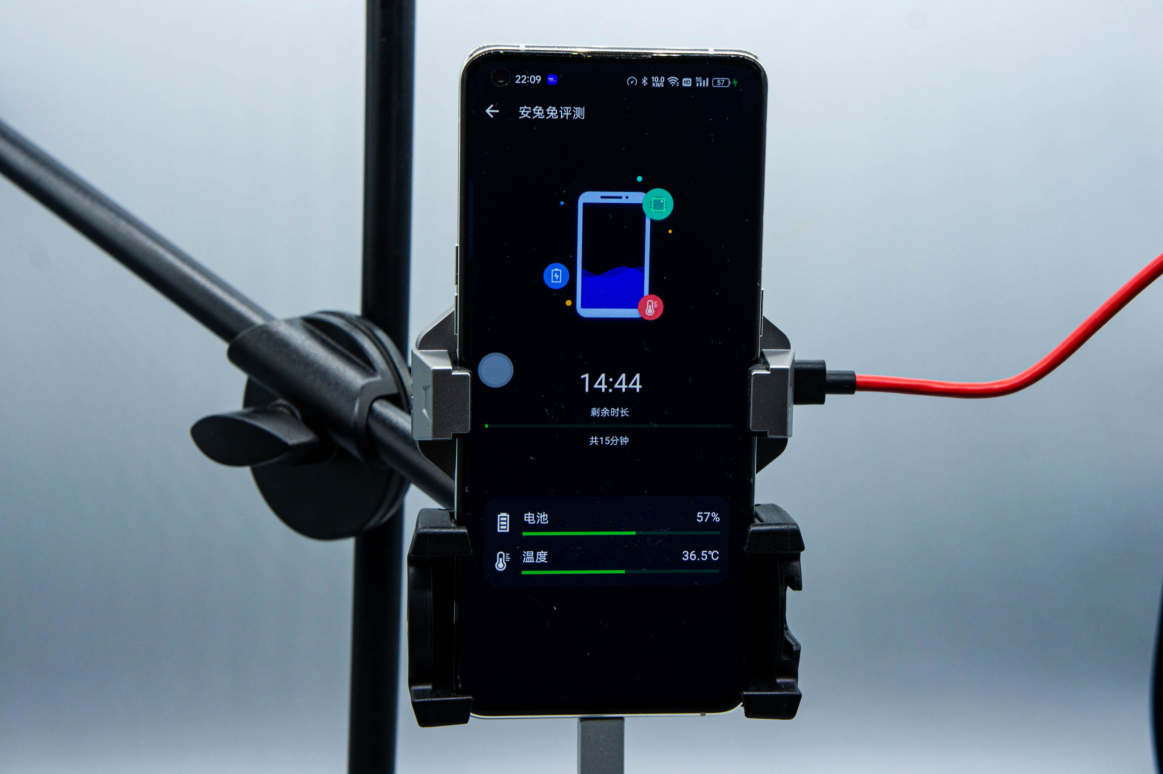 手机游戏散热背夹测评,游戏手机配散热背夹极限测试