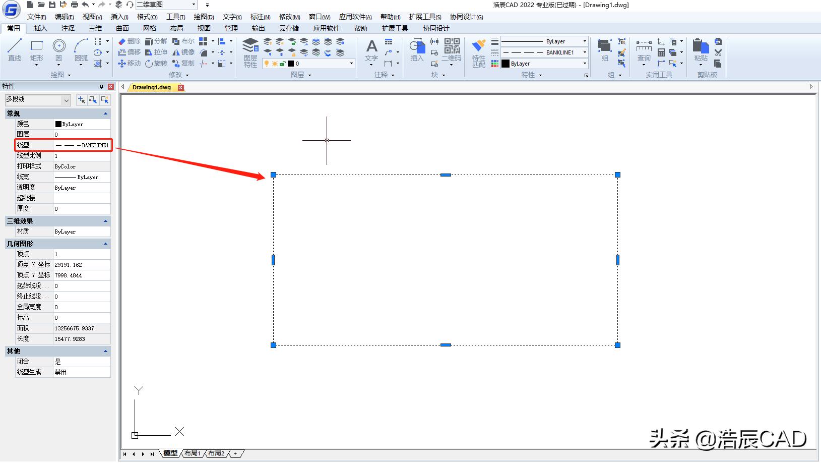 cad虚线太短显示不出怎么办,cad虚线不够密