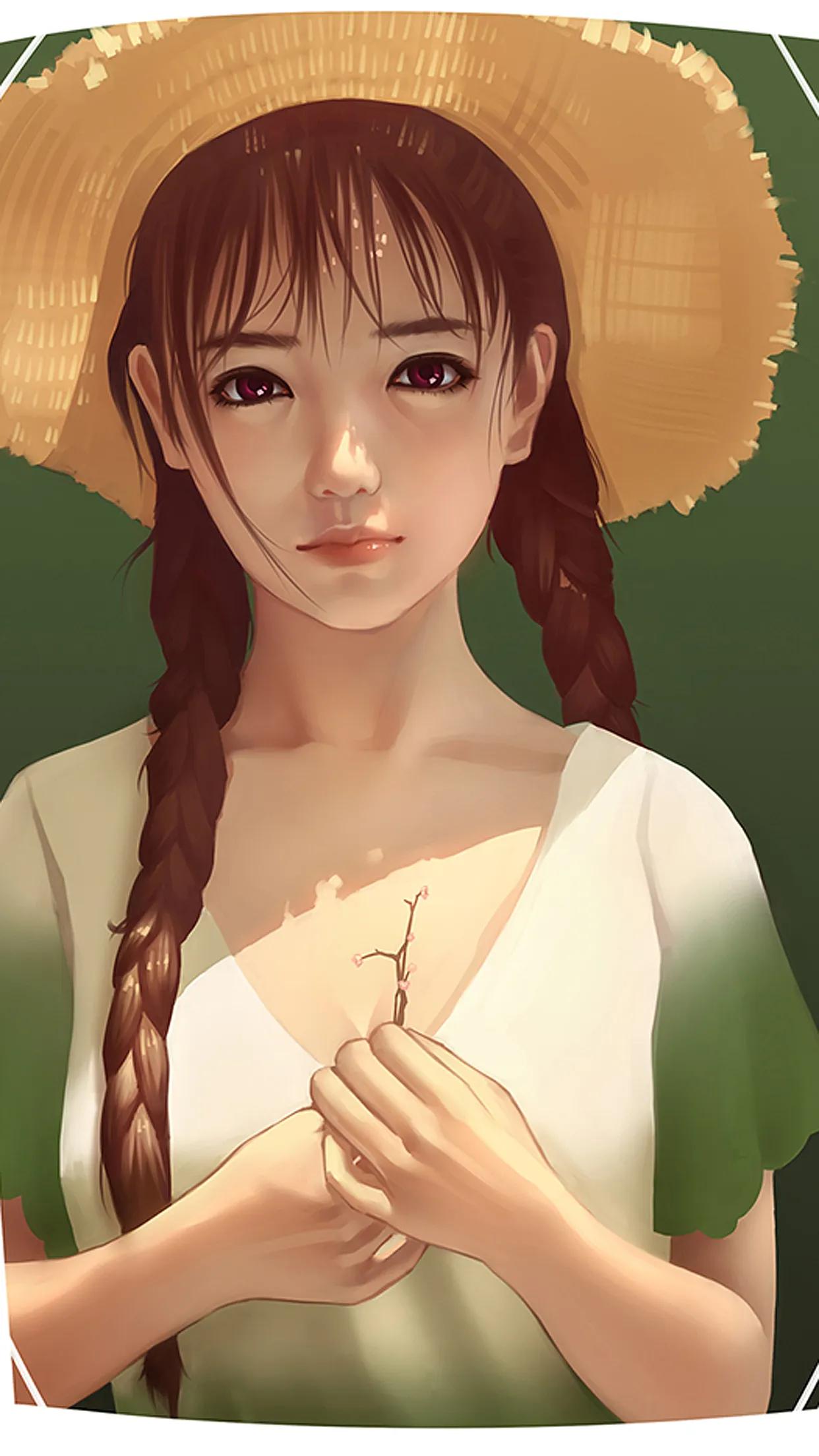 唯美动漫手绘壁纸,壁纸大全唯美手绘女生