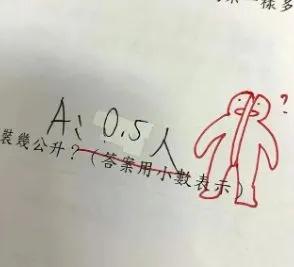 小孩在试卷上乱涂乱画得满分,孩子考试在卷子上乱画