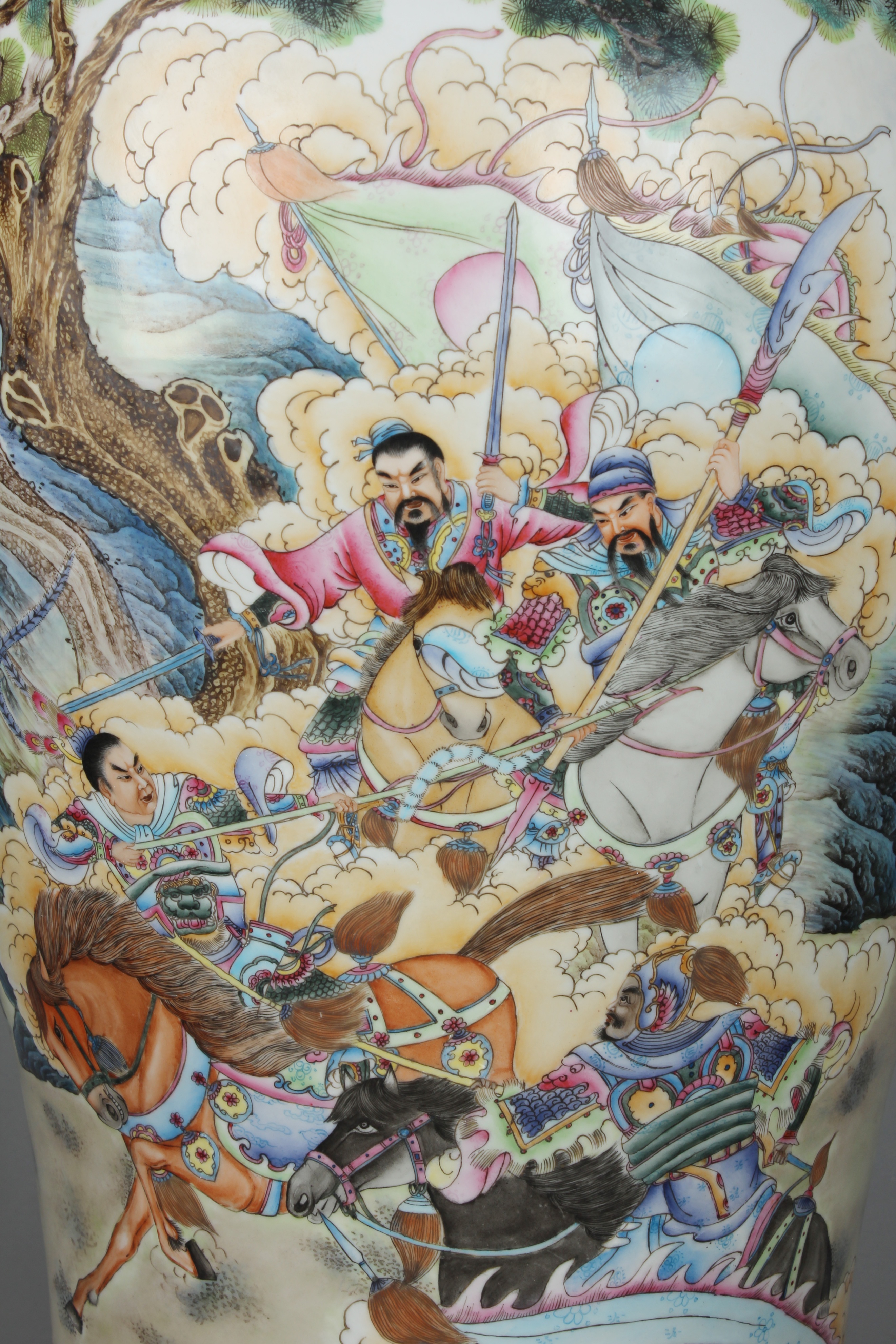 瓷器贴花和手工画区别,瓷器手工跟贴花的区别