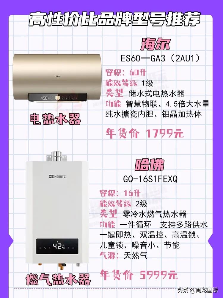 热水器哪种最好用又实惠耐用,集成热水器和传统热水器的优缺点