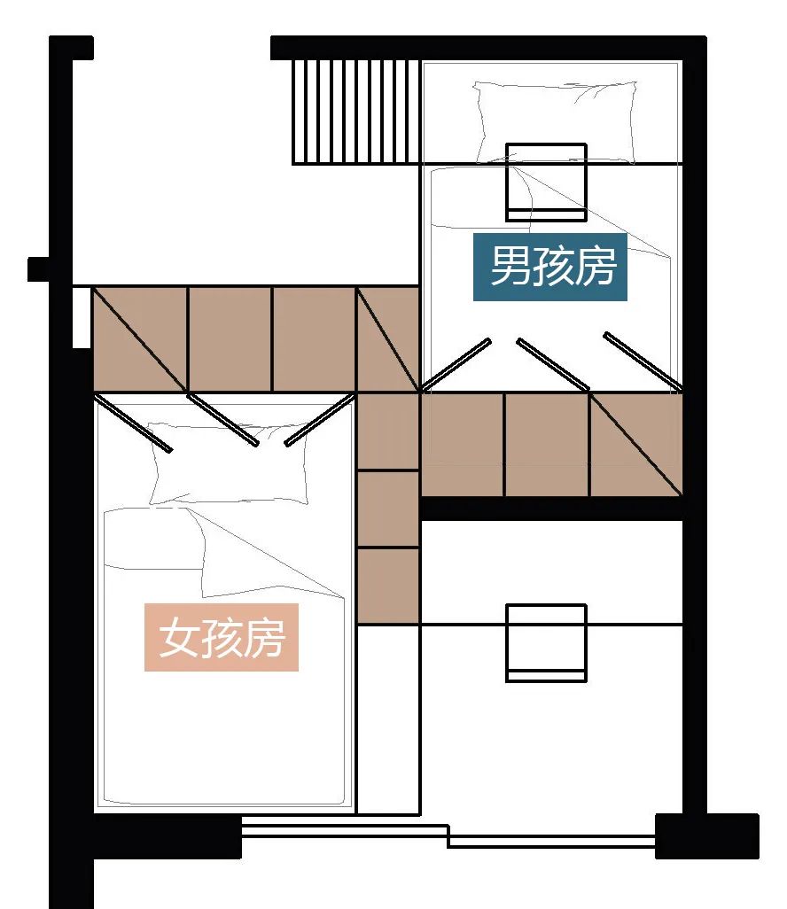 北欧原木风卧室奶咖效果图 (北欧轻奢ins风装修奶咖)