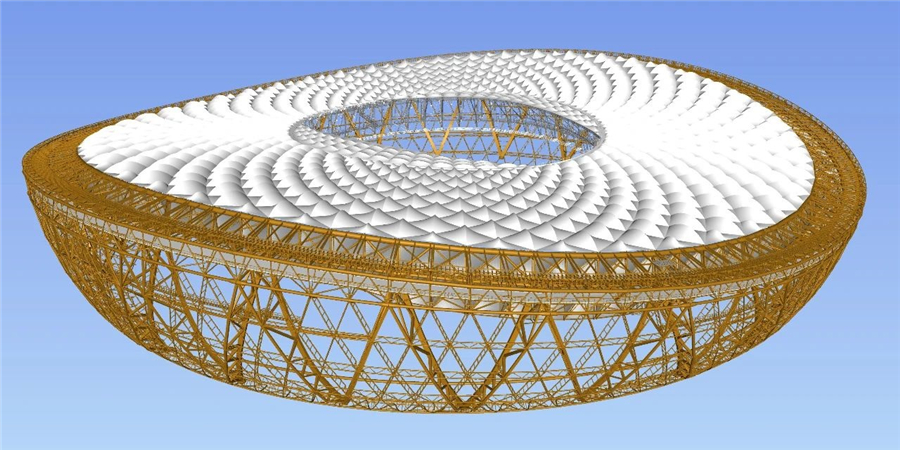 卢塞尔球场中国建造,卢赛尔体育场世界之最