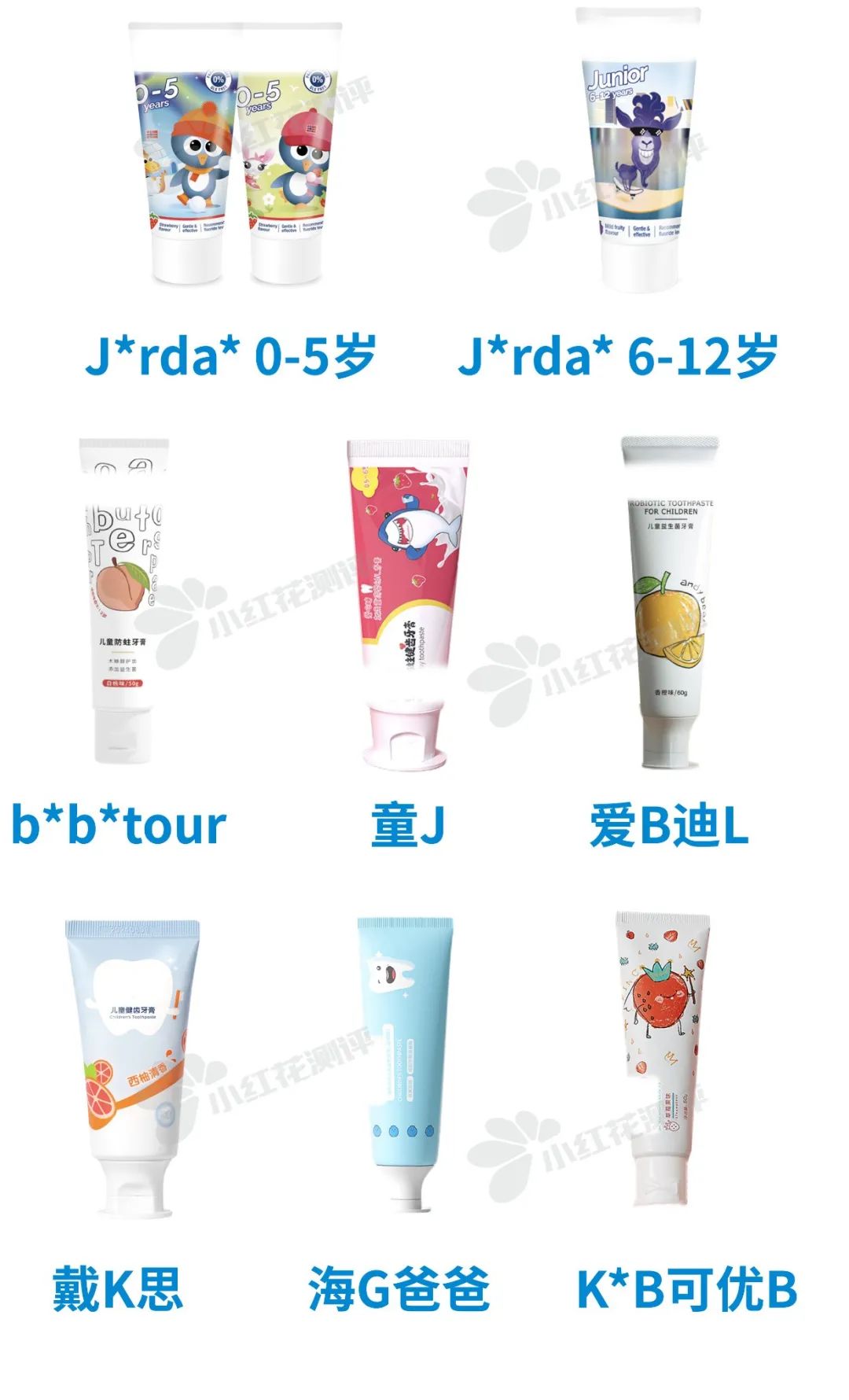 推荐你们适合孩子使用的牙膏,怒测18款儿童牙膏